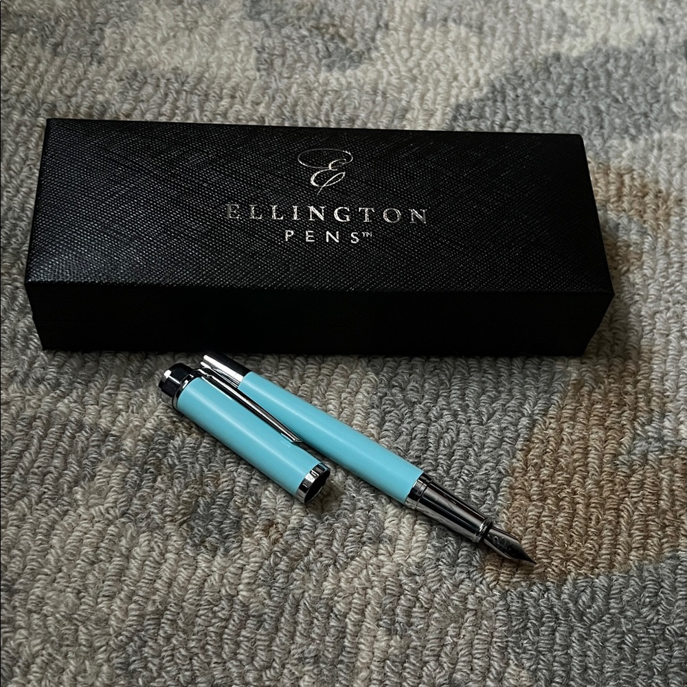 Ellington Pens Turquoise Fountain Pen